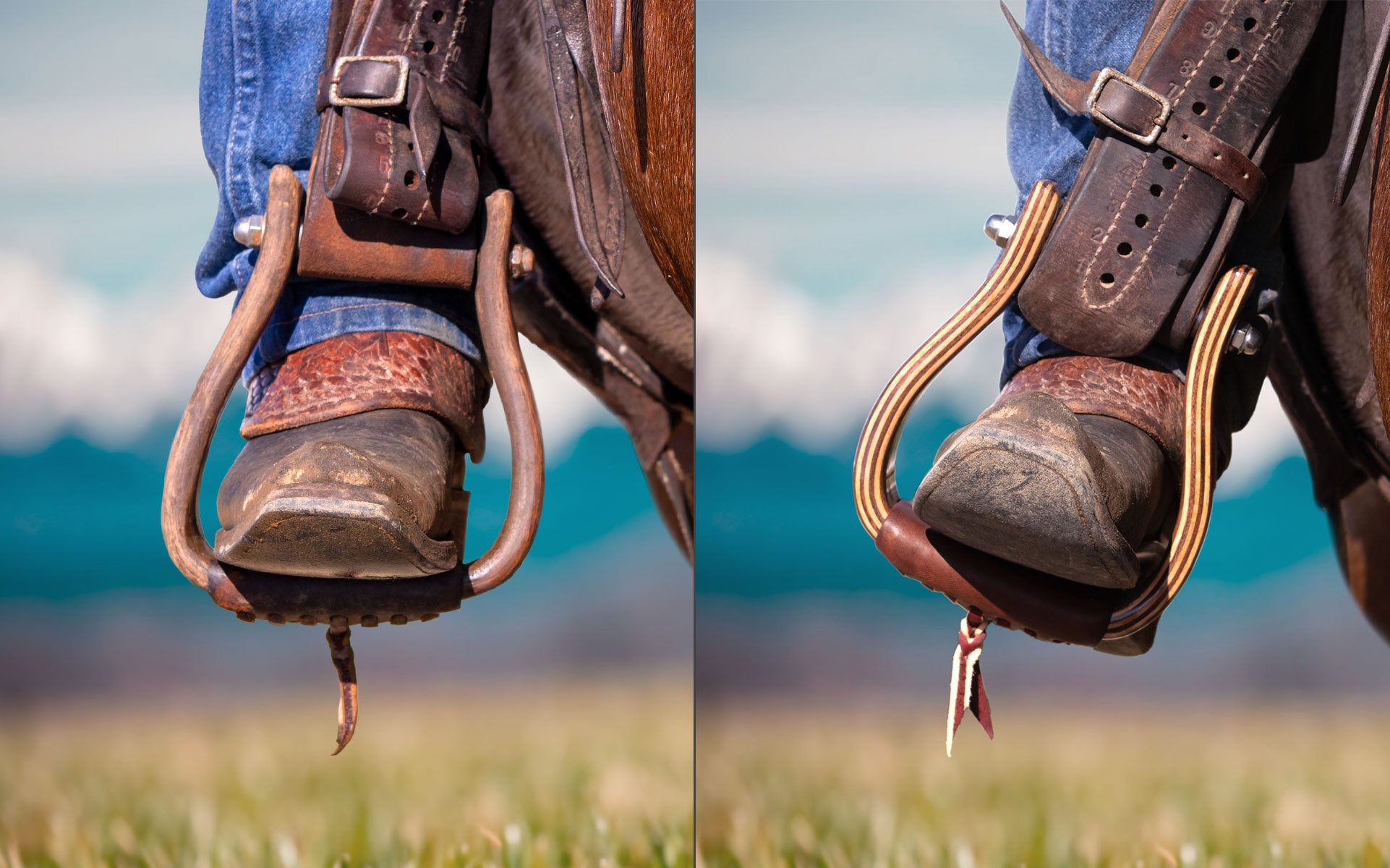 Angled Stirrups vs Traditional