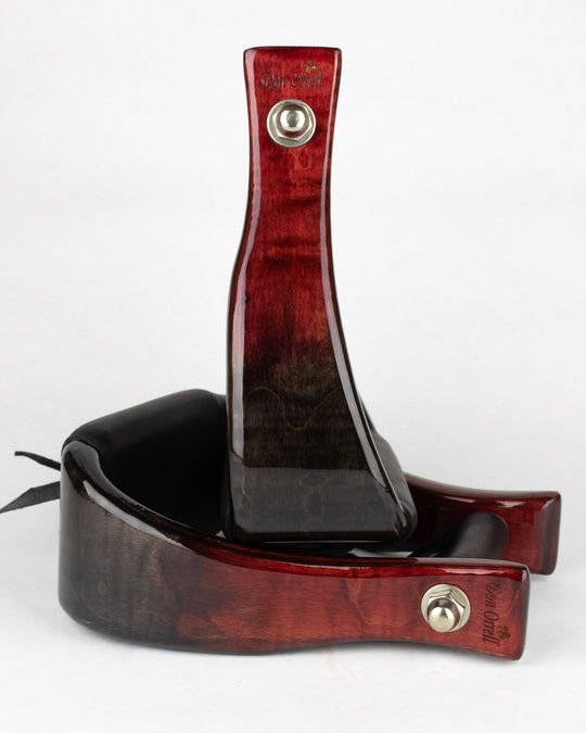 Angled Offset - 3" Red Ombré