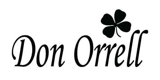 don orrell stirrups logo black