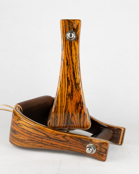 Angled Flat Bottom - 3" Bocote