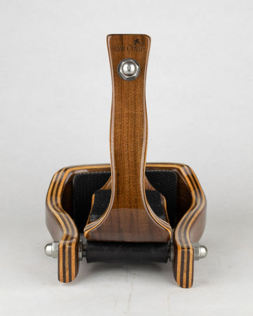 Angled Barrel Racer - 3" Walnut [Petite]