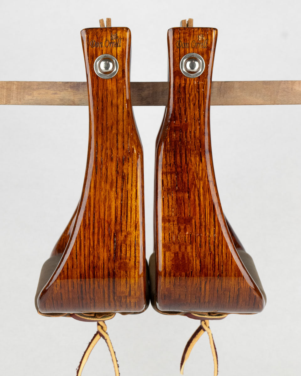 Angled Offset - 3.5" Mahogany Stain [Overshoe]