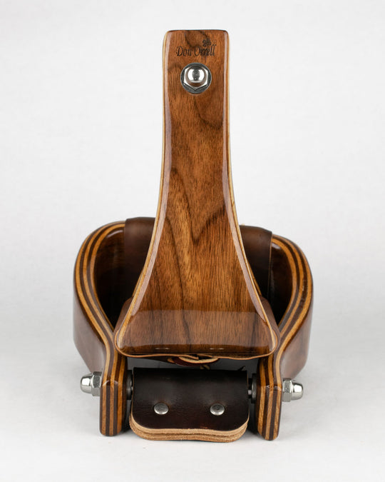 Angled Buckaroo - 4" Walnut