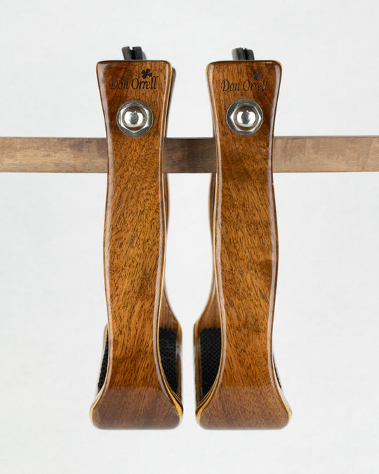 Angled Barrel Racer - 2" Walnut