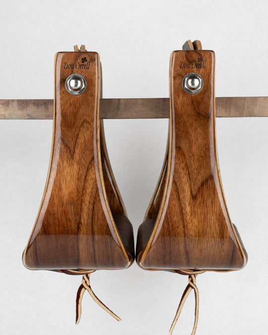 Angled Buckaroo - 4" Walnut