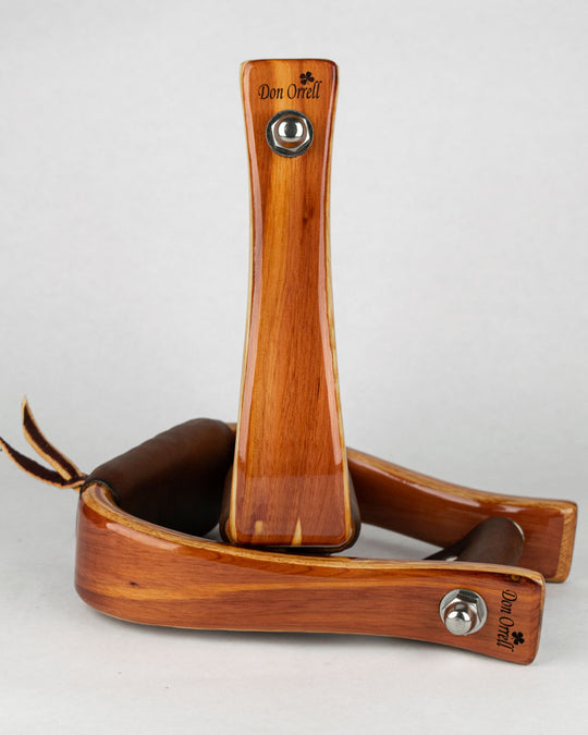 Angled Flat Bottom - 2" Red Cedar