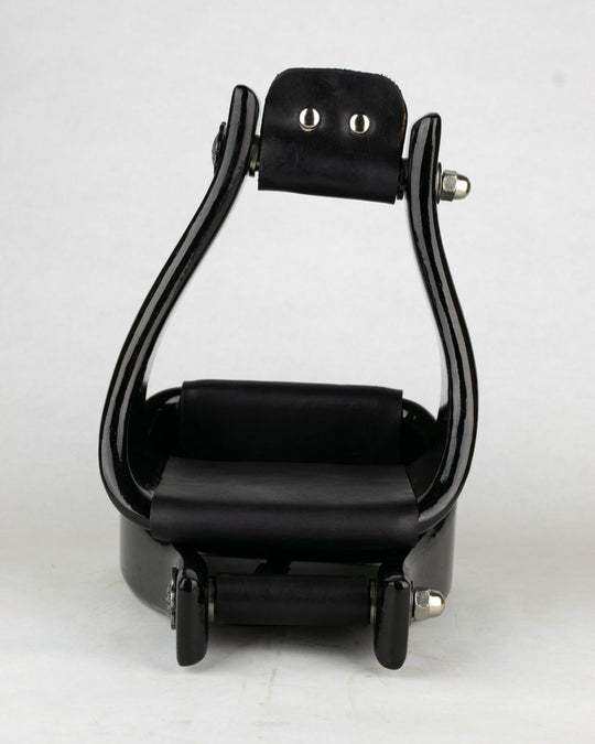 Angled Offset - 3.5" Gloss Black [Conchos]