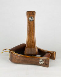 Angled Flat Bottom - 2" Walnut [Petite]