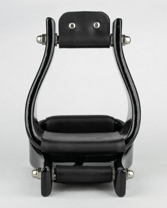 Flat Bottom - 3" Gloss Black