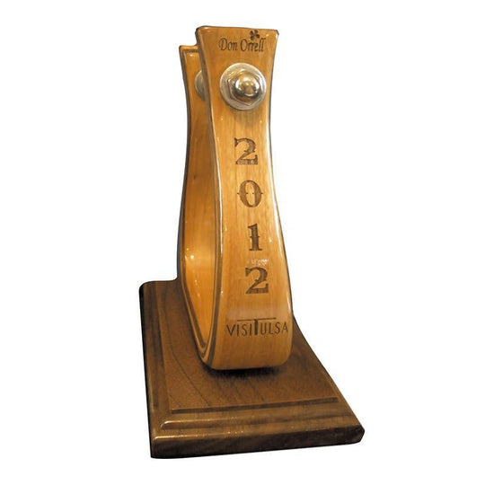 Don Orrell Stirrups Stirrup Trophy Red Elm