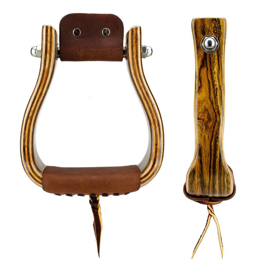 Tapered Stirrups Custom Wood Stirrups Built For You Don Orrell Stirrups
